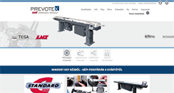 Desktop Screenshot of prevotex.hu