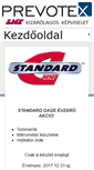 Mobile Screenshot of prevotex.hu